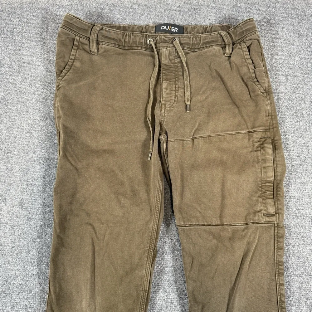 DU/ER Mens Pants 34x29‎ N2X Slim Fit No Sweat Jogger Tapered Performance